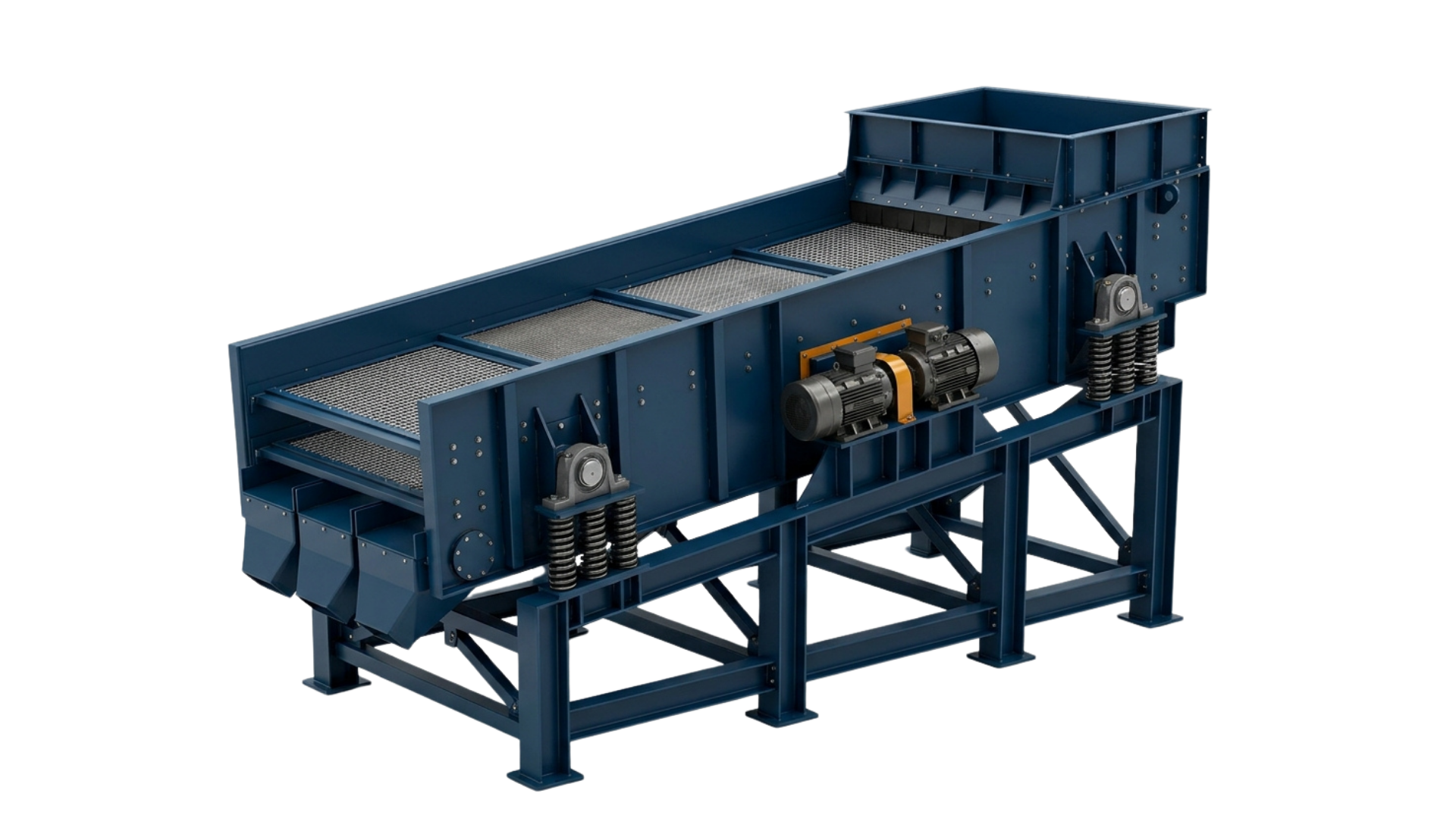 Vibrating Screen Machine - Premium Heavy Duty Machine by N.S. Engineering Works