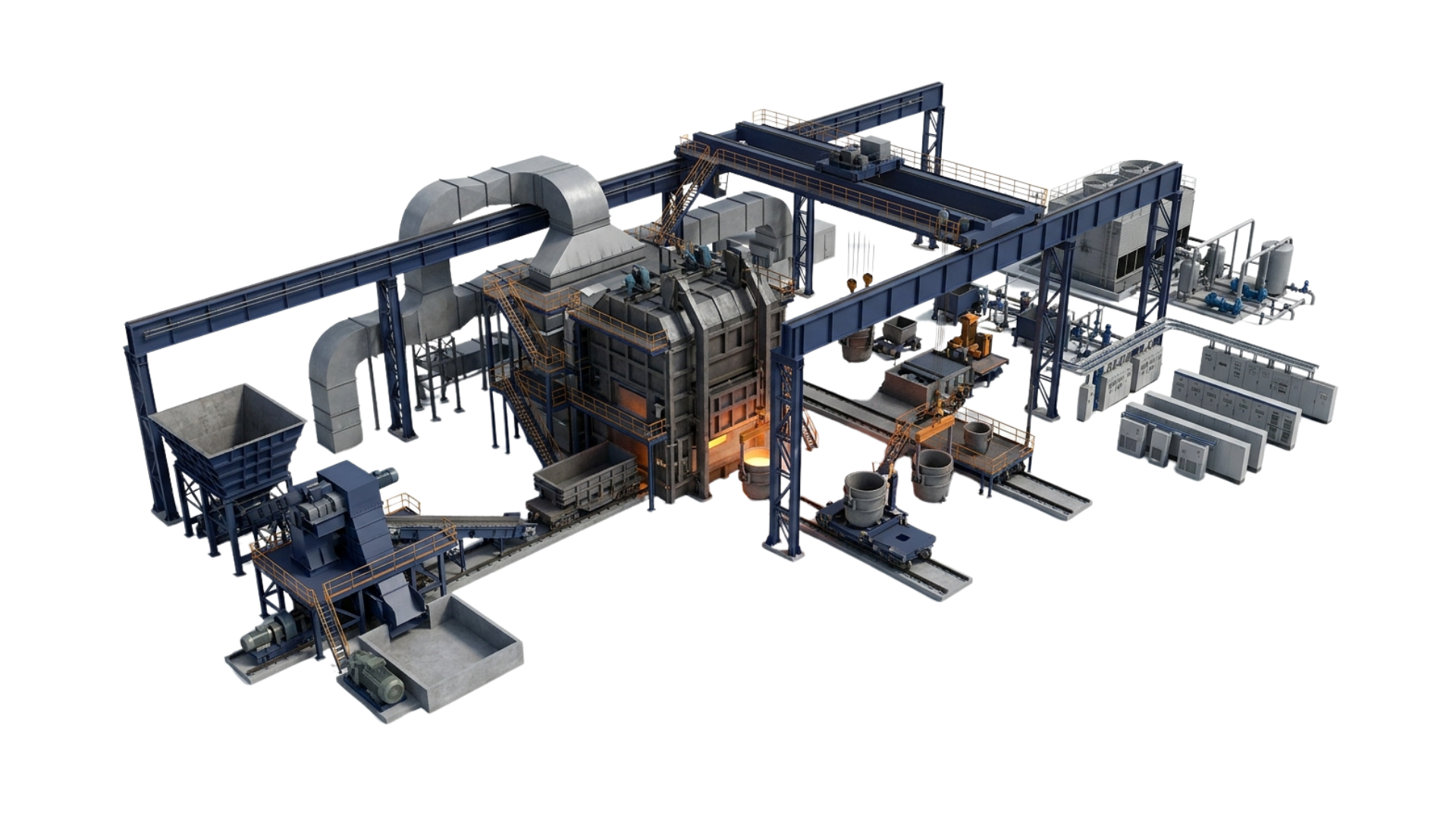 Furnace Operations / Processing Plant - Complete Plant Solution by N.S. Engineering Works