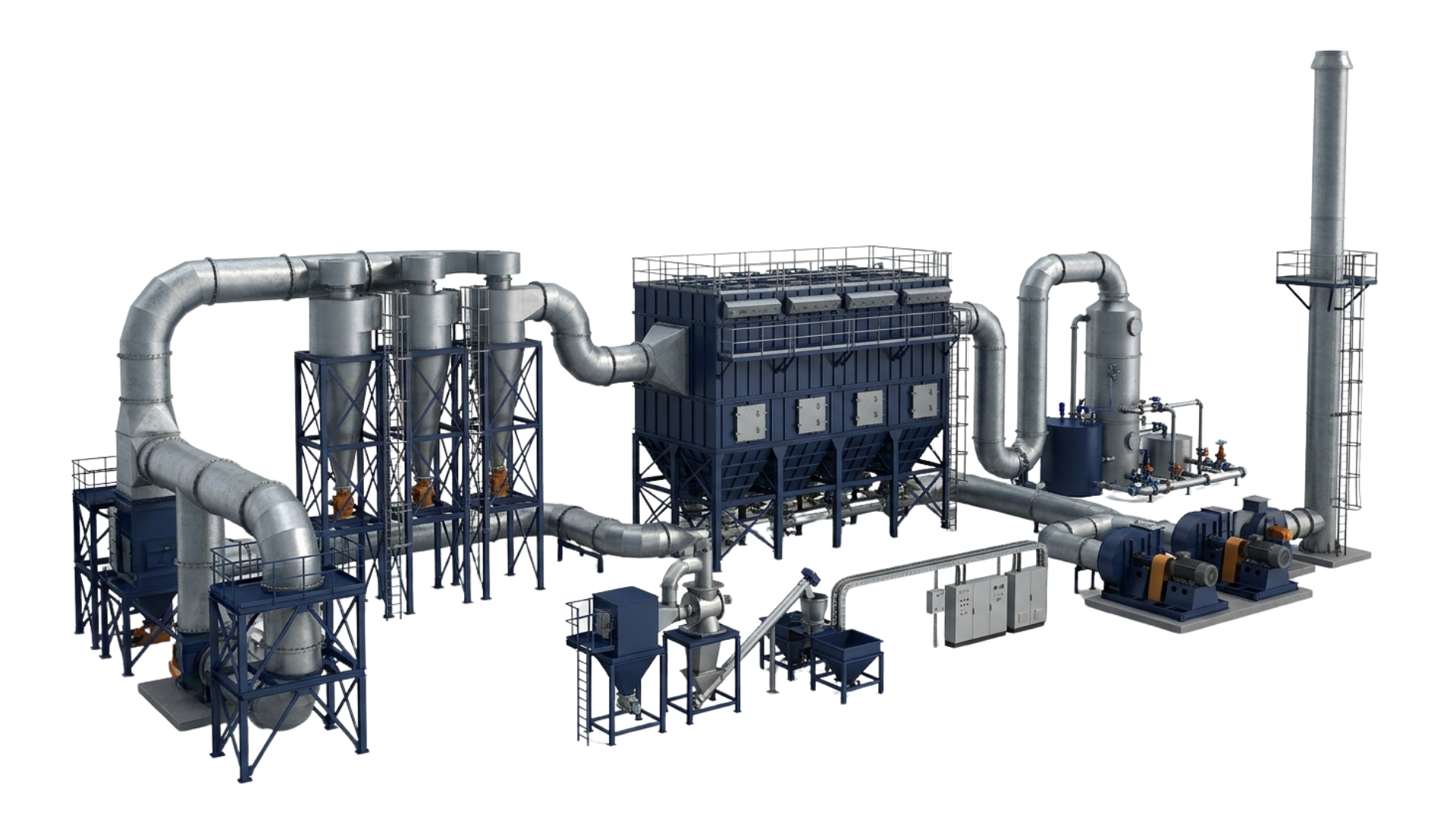 Industrial Pollution Control Plant - Complete Plant Solution by N.S. Engineering Works